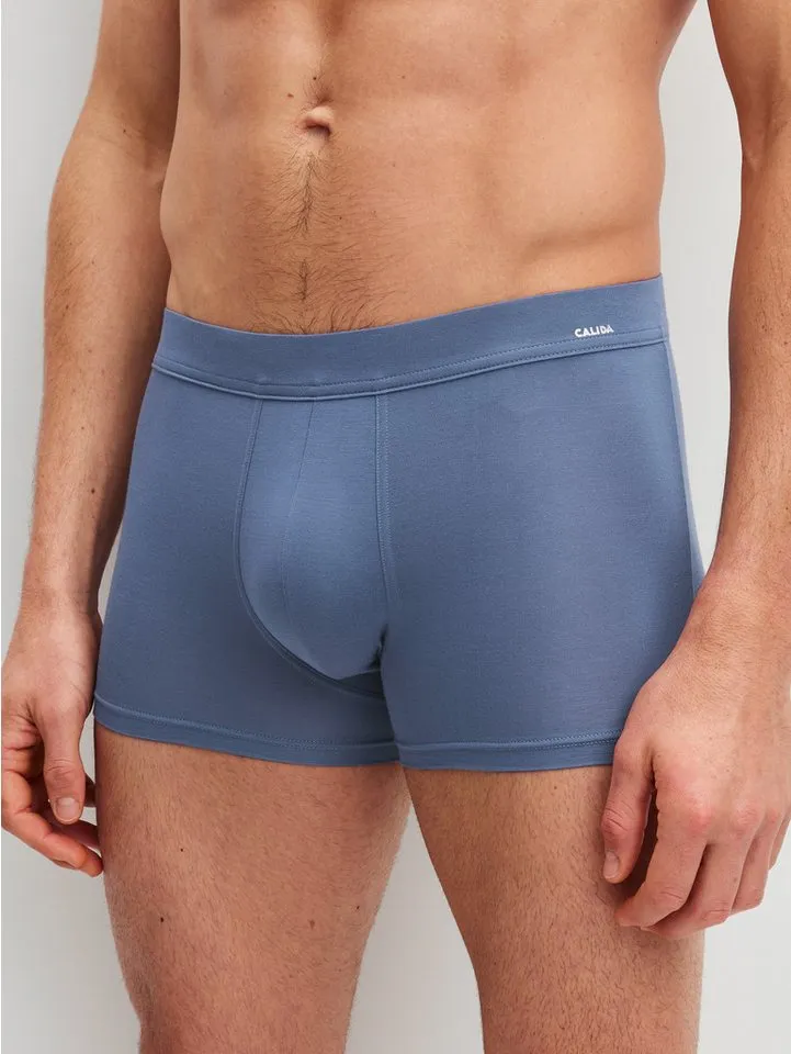 CALIDA CALIDA Boxer Balanced Day Herren (1-St) Quick Dry Effekt, seidig weich und temperaturausgleichend, Blau, – Produktbild 2 von 5