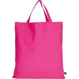 TEXXILLA Fairtrade Baumwolltasche mit kurzen Henkeln, pink – Produktbild 1 von 1