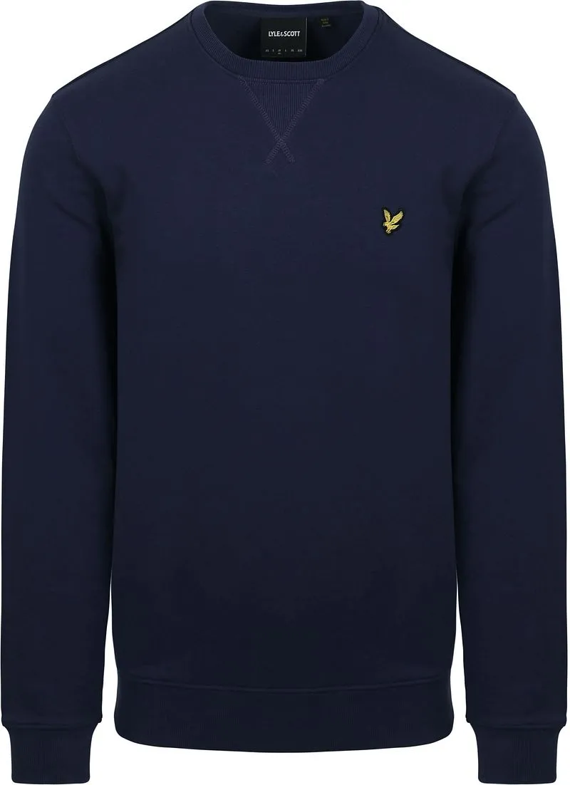 Lyle and Scott Lyle & Scott Sweat Crewneck Dark Navy - Größe L, Dunkelblau, – Produktbild 1 von 2