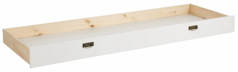 OTTO home Schubkasten Konrad, aus massivem Kiefernholz, FSC®-zertifiziert, mit Kunststoff-Rollen, Weiß, – Produktbild 3 von 5