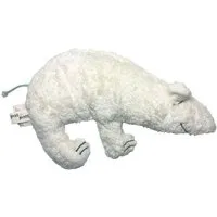Pat und Patty Pat und Patty Bio Greifling mit Rassel "Eisbär" weiss , 100 % Baumwolle-kbA/GOTS – Produktbild 1 von 1