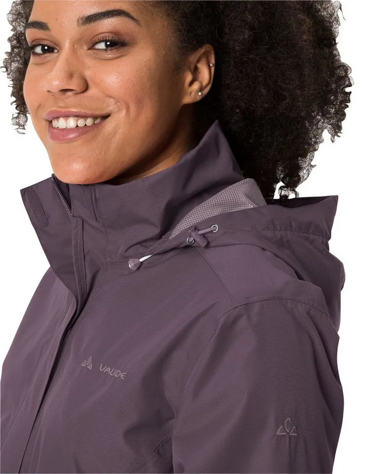 Vaude Vaude Outdoorjacke Outdoorjacke ESCAPE LIGHT JACKET CS Trekkingjacke, Funktionsjacke wasserdicht, winddicht und atmungsaktiv, Rot, – Produktbild 2 von 5