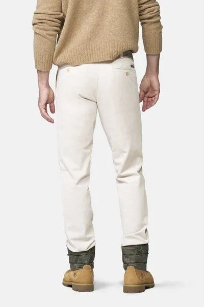 Meyer MEYER ACTIVE Cord Chino, Weiß (alabaster), – Produktbild 3 von 4