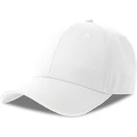 Atlantis Headwear Atlantis Headwear Damen / Herren Sport Cap Baumwolle Metallverschluss, Weiss, – Produktbild 3 von 3