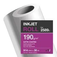 Clairefontaine Clairefontaine Inkjetplotterpapier SATIN COATED 190 g/m² – Produktbild 1 von 1