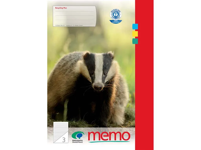 Memo memo Schulheft A5 3. Klasse Lineatur 03 – Produktbild 1 von 1