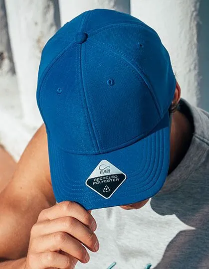 Atlantis Headwear Atmungsaktive Baseball - Cap Gebogener Schirm mit Klettverschluss Atlantis Headwear, Schwarz, – Produktbild 2 von 2