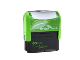 Colop Colop "Green Line" P40 Stempel ohne Logo mit individueller Textplatte 6-zeilig – Produktbild 1 von 1