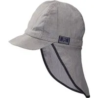 Pickapooh Pickapooh Kinder Sonnenschutz Mütze grau-gestreift Gr.48 – Produktbild 1 von 1