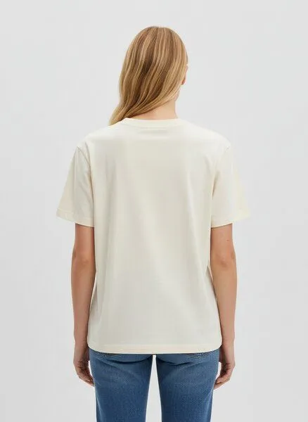 UNIPOLAR UNIPOLAR Basic T-Shirt Modell: Music, Natural raw (natur), – Produktbild 2 von 2