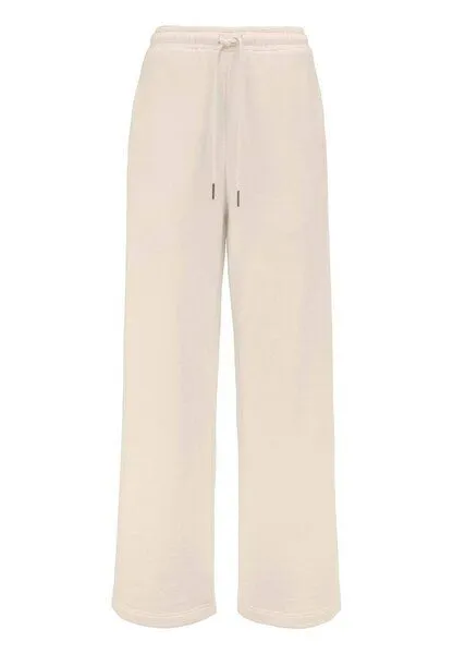 hessnatur hessnatur Sweathose Wide Leg Relaxed aus Bio-Baumwolle mit Recycling-Baumwolle, Natur, – Produktbild 3 von 4