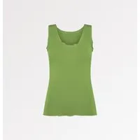 CASAGiN CASAGiN Gerafftes Tanktop mit weiten Schultern aus TENCEL, Grün, – Produktbild 1 von 1