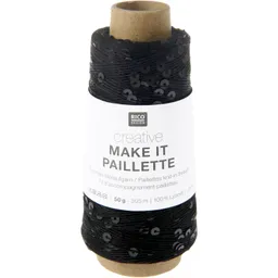 Rico Design Rico Design Creative Make It Paillette Schwarz Matt – Produktbild 1 von 1
