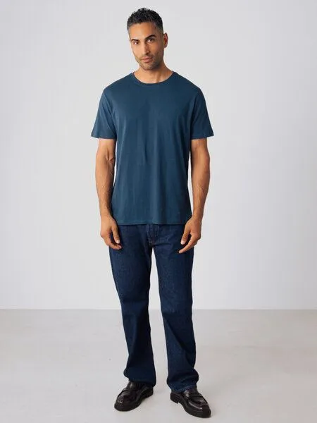 Honest Basics Honest Basics Herren Basic T-Shirt aus Bio- und recycelter Baumwolle, Sailor, – Produktbild 3 von 3