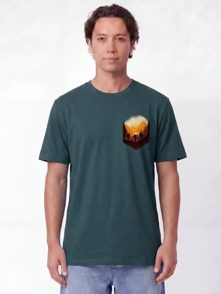 watapparel watapparel T-Shirt Unisex Hiking in the mountains, Stargazer, – Produktbild 2 von 2
