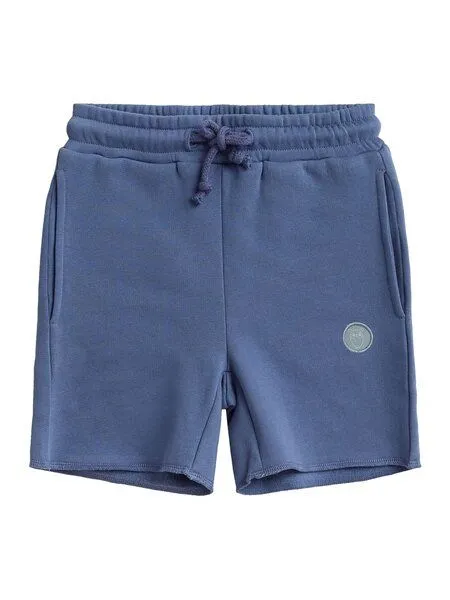 KnowledgeCotton Apparel KnowledgeCotton Apparel Kids Sweatshorts aus Bio-Baumwolle, Blau (badge - moonlight blue), – Produktbild 1 von 4