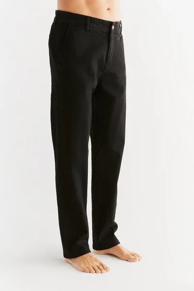Evermind Evermind M's Chinos-MR8010, Coal black, – Produktbild 2 von 4