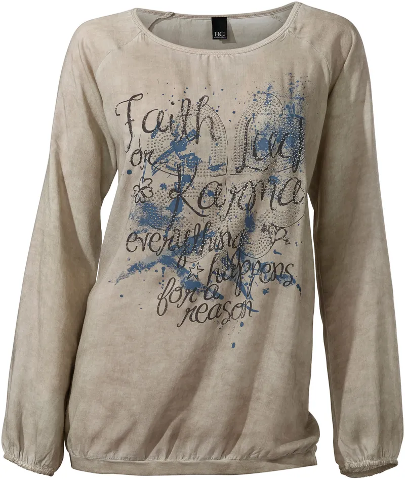 heine Shirtbluse sand, Sand, – Produktbild 1 von 2