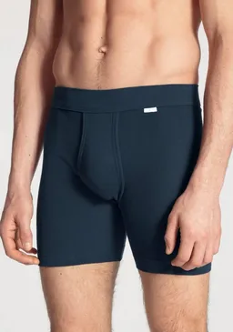 CALIDA CALIDA Langer Boxer Cotton 1:1 elastischer Softbund, Eingriff, Feinripp-Qualität, langes Bein – Produktbild 1 von 1