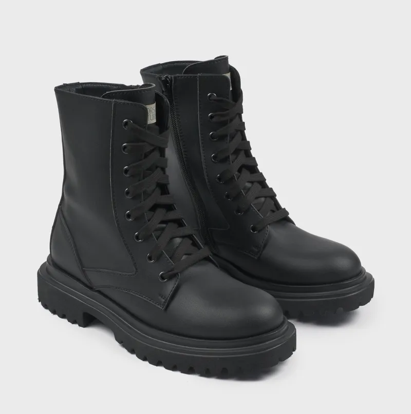 Risorse Future Risorse Future Damen vegan Stiefel Zoe, Schwarz, – Produktbild 3 von 3