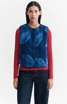 thinking mu thinking mu Damen vegan Bodywarmer Jay Blau – Produktbild 1 von 1