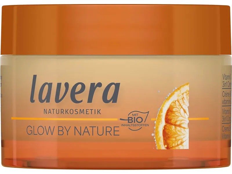 lavera lavera Bio-Gesichtscreme 3in1 "Glow by Nature" mit Vitamin C, 50 ml – Produktbild 1 von 1