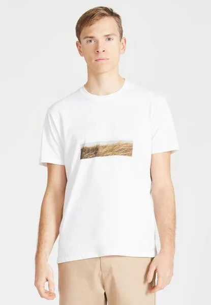 Givn Berlin Givn Berlin T-Shirt COLBY mit Print aus Bio-Baumwolle, Weiß (dune), – Produktbild 1 von 4