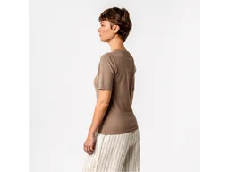 Living Crafts LIVING CRAFTS - Damen T-Shirt - Braun (100% Bio-Baumwolle), Nachhaltige Mode, Bio Bekleidung – Produktbild 1 von 1