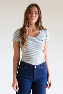TWOTHIRDS TWOTHIRDS Damen vegan Top Anda In Salbeigrün – Produktbild 1 von 1