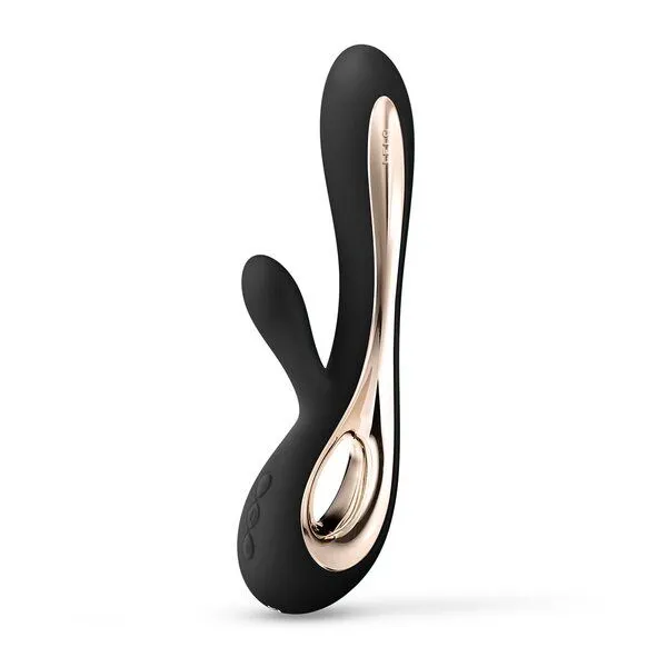 LELO G-Punkt- und Klitorisvibrator (Rabbit-Vibrator) - LELO SORAYA 2, Schwarz, – Produktbild 1 von 3