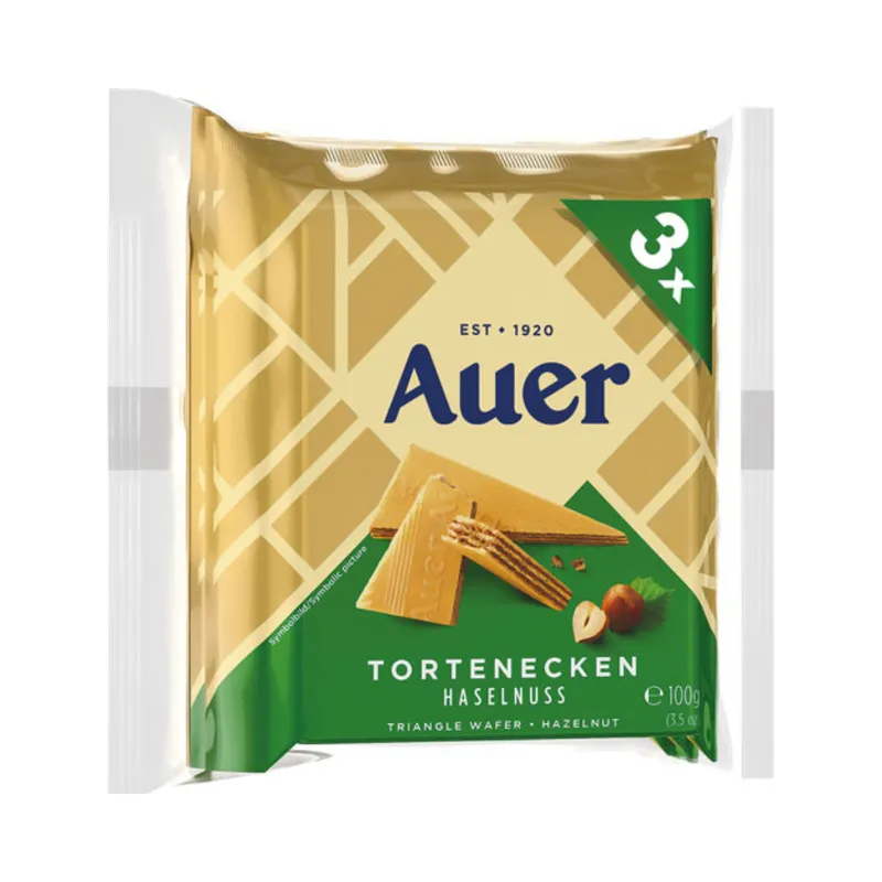 AUER AUER Tortenecken Haselnuss, 3er Packung, 3x100g – Produktbild 1 von 1