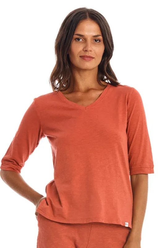 RAVENS VIEW IBIZA RAVENS VIEW IBIZA Damen vegan Oberseite Lisa Erde Rot, Dunkelorange, – Produktbild 2 von 2