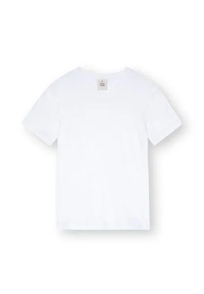 THOKKTHOKK ThokkThokk Herren V-Neck T-Shirt aus Biobaumwolle, Black (schwarz), – Produktbild 6 von 7