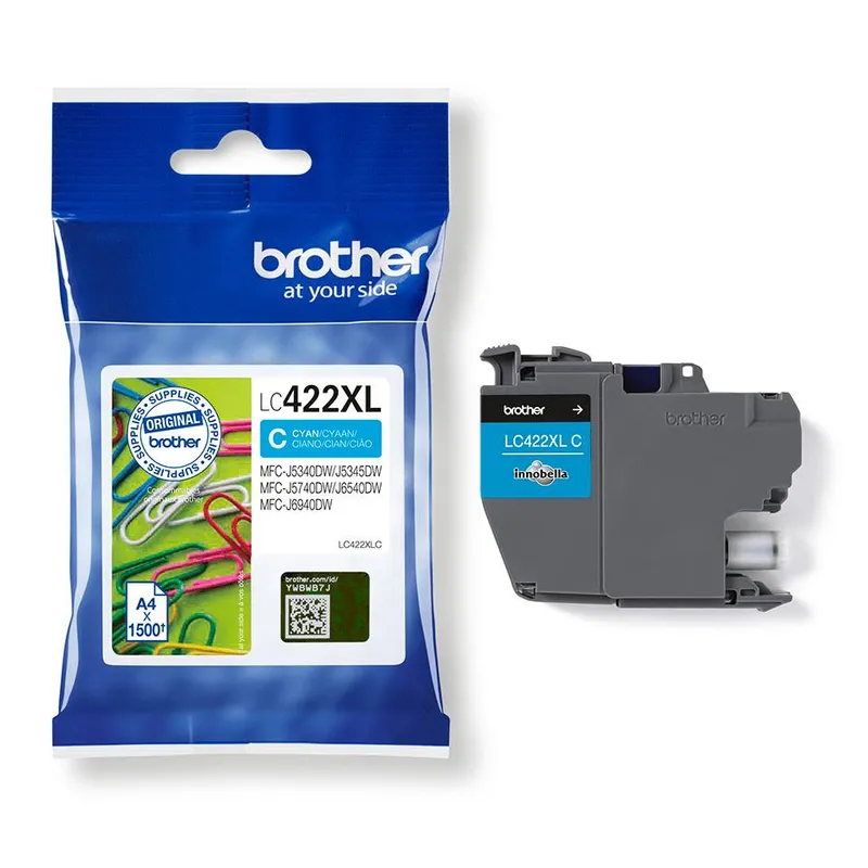 Brother Brother Tintenpatrone LC-422XLC cyan – Produktbild 4 von 4