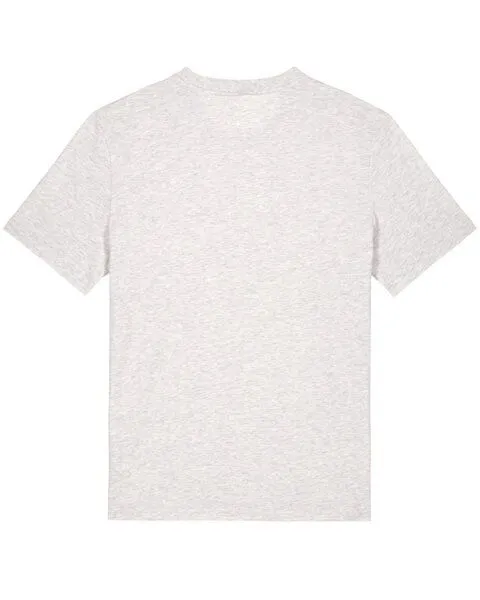 watapparel watapparel T-Shirt Unisex Spacewhale, Cool heather grey, – Produktbild 4 von 4