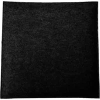 Sitzkissen 'Kvadrat' aus Filz schwarz – Produktbild 1 von 1