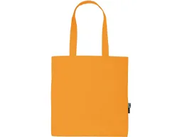 Neutral Neutral Bio-Baumwoll-Tragetasche mit langen Henkeln, okay orange – Produktbild 1 von 1