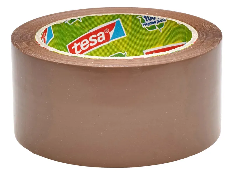Tesa Tesa Recycling Packband 66m, 65my, Braun, – Produktbild 2 von 3