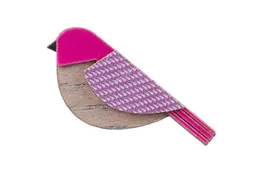 BeWooden BeWooden Holzbrosche Purple Cutebird – Produktbild 1 von 1