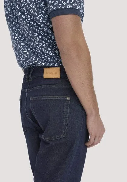 hessnatur hessnatur Jeans MADS Relaxed Tapered aus reinem Bio-Denim, Pure blue, – Produktbild 4 von 6