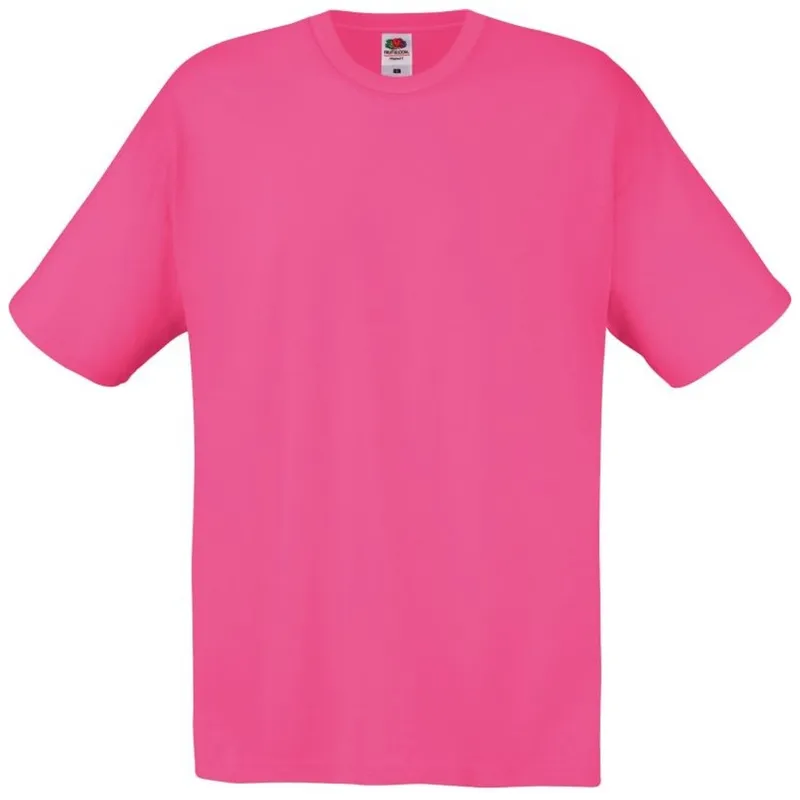 Fruit Of The Loom Fruit of the Loom Cotton Classics-16.1082 T-Shirt Gr. M fuchsia – Produktbild 1 von 1