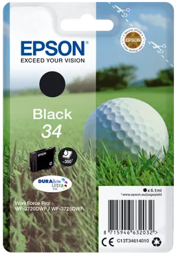 Epson Epson Tintenpatrone T3461/ 34 schwarz – Produktbild 1 von 1