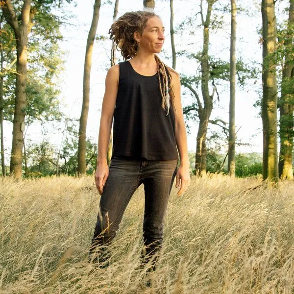 Cmig Cmig Damen Tank-Top Assel in schwarz – Produktbild 2 von 4