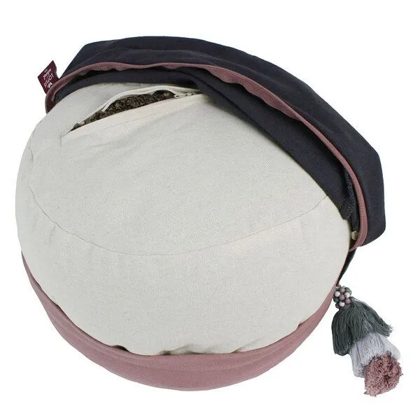 Lotus Natural Meditationskissen Bio YIN & YANG Lotus Natural® - Buchweizenschalen, Natural, – Produktbild 4 von 6