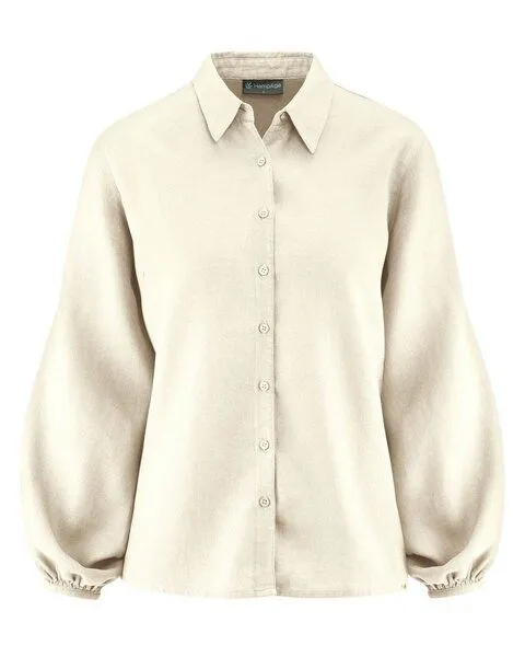 HempAge HempAge Hanf Bluse, Offwhite (beige), – Produktbild 1 von 1