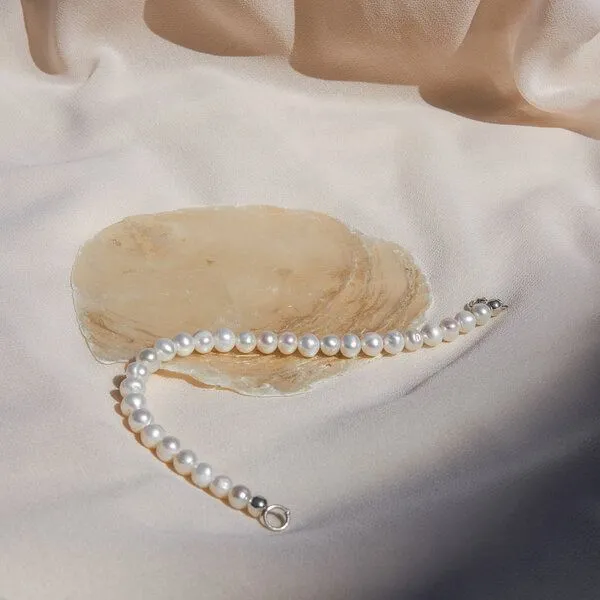 pakilia pakilia Silber Perlenarmband Perlentraum – Produktbild 2 von 5