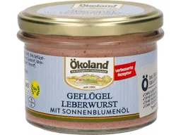 Ökoland Ökoland Bio-Geflügel-Leberwurst, 160 g – Produktbild 1 von 1