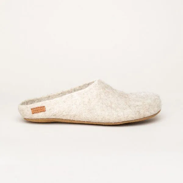 Magicfelt Magicfelt Filz-Hausschuh 713 aus 100% seltenen Wollen Pantoffel für Damen & Herren, Coburger fuchsschaf, – Produktbild 3 von 4