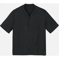recolution Herren Hemd aus Leinen und LENZING ECOVERO Viskose Mix - CACTUS - recolution, Black (schwarz), – Produktbild 1 von 1