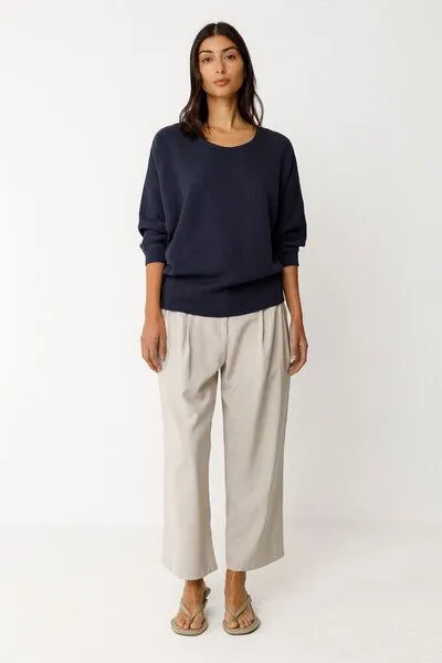 SKFK SKFK Strickpullover NAIKE, Navy, – Produktbild 3 von 4